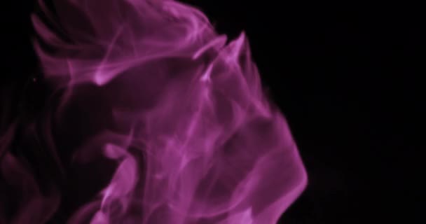 小球炉中慢动作的火光 — 图库视频影像