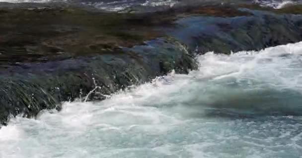 Rog Waterfall Roski Slap Parque Natural Krka Cerca Sibenik Damaltia — Vídeos de Stock