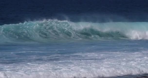 vagues fortes dans la mer orageuse  