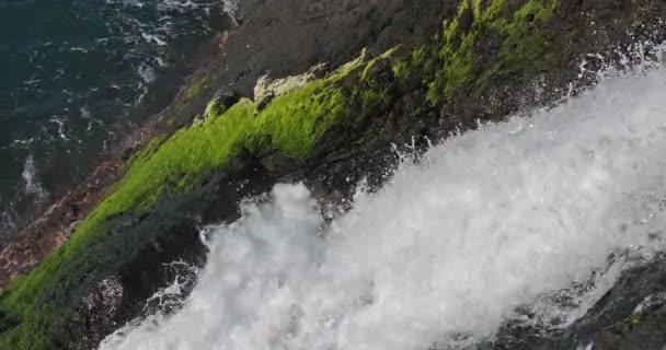 Wodospad Skradina Skradinski Buk Krka Natural Park Blisko Sibenika Damaltii — Wideo stockowe