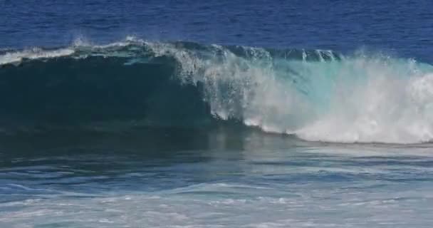 vagues fortes dans la mer orageuse  
