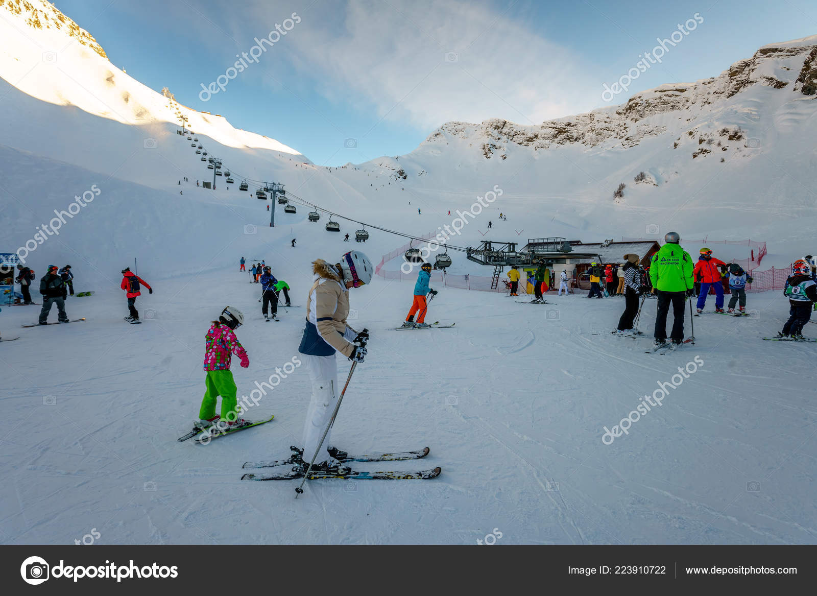 Sochi Russie Janvier 2018 Paysage Hiver Panoramique Des