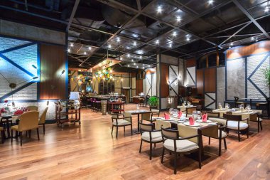 Gorky Gorod tatil Wine House restoran iç