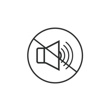 Gürültülü çizgi simgesi vektör tasarım şablonu ağı değil