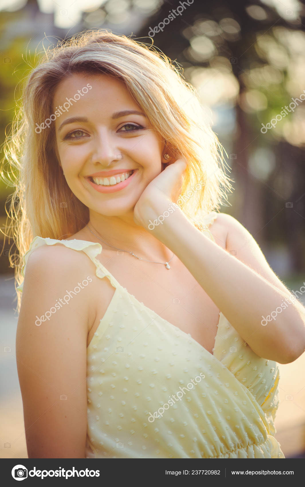 Premium Photo  Beautiful happy woman with a smile and stylish