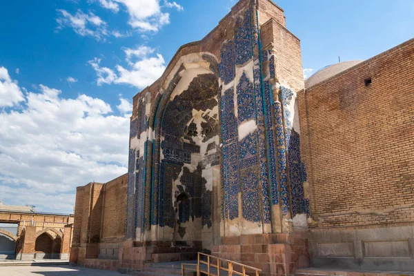 Blauwe Moskee Goy Machid Tabriz Iran Moskee Werd Gebouwd 1465 — Stockfoto