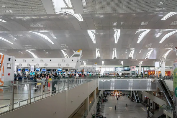 Medan Indonesia Enero 2019 Kualanamu International Airport Architecture Medan North — Foto de Stock