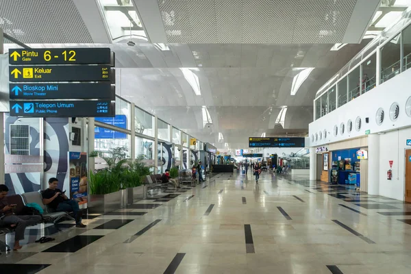 Medan Indonesia Enero 2019 Kualanamu International Airport Architecture Medan North — Foto de Stock