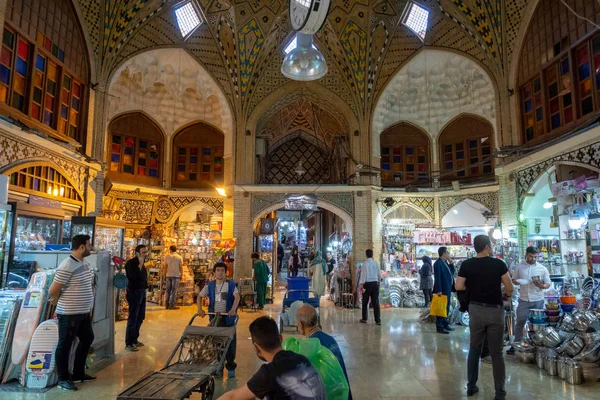 Teheran Iran Giugno 2018 Gran Bazar Nella Città Teheran Iran — Foto Stock
