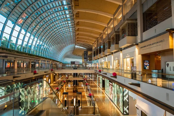 Singapore Gennaio 2019 Marina Bay Sands Shopping Mall Interior Architecture — Foto Stock