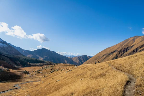 Dramatická Horská Krajina Oblasti Juta Trekking Krajina Zasněženými Horami Slunečného — Stock fotografie