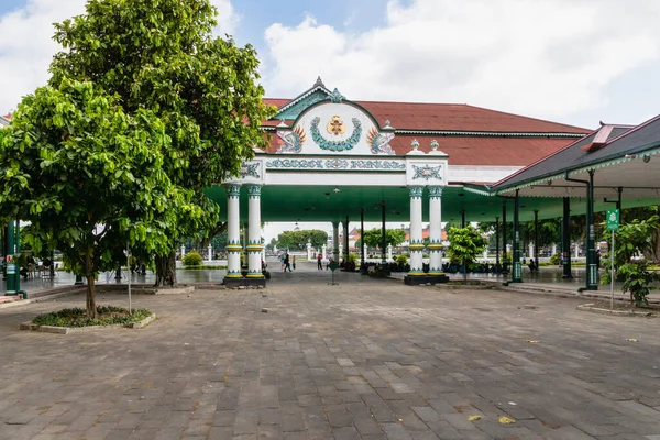 Yogyakarta Indonesia Octubre 2017 Dentro Del Palacio Kraton Gran Palacio —  Fotos de Stock