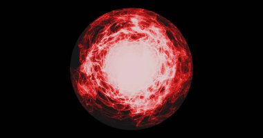 Enerji dalgası teknolojisi arka planı. Dijital iletişim, gelecek teknolojisi, bilim, veri alışverişi ve yapay zeka için renkli parçacıklar ve enerji dalgaları. Geleceğin veri ağı BG