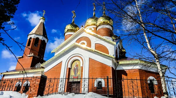 Orthodox Church of the Archangel Michael. Noyabrsk, West Siberia, Russia