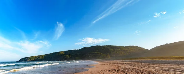 Paradisíaca Desierta Playa Tucuns Final Tarde Buzios Río Janeiro — Foto de Stock