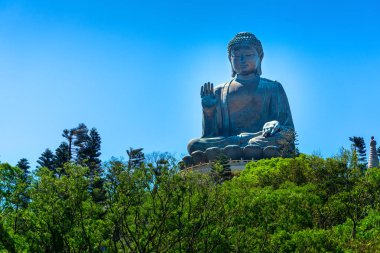 Ngong Ping Tian Tan Buda bulunan.