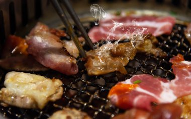 Kore barbecue.korean sığır özel kesim, biftek, biftek