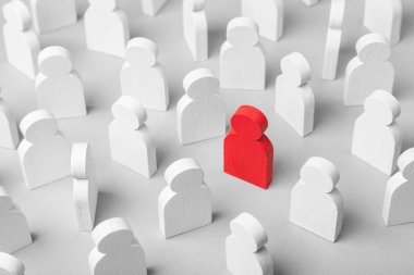 Seçtiğiniz özel çalışan lider bir kavramdır. Kavramı nasıl benzer bir kalabalıktan aşk için cinsel ortağı seçmek için. Birçok erkek ve bir kırmızı beyaz