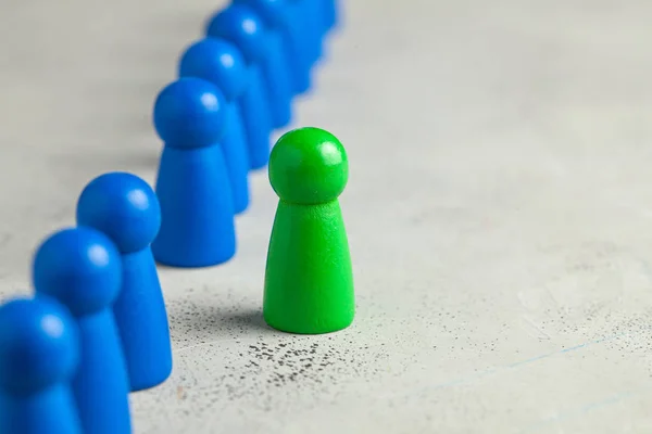 Selecção de empregados. Encontrar um líder para uma equipa de negócios. Procura um bom gerente. HR. Espaço de cópia para texto — Fotografia de Stock