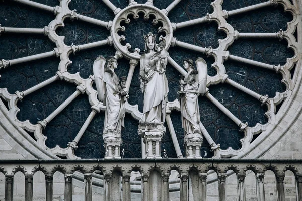 Elements Church Notre Dame Paris Paris — Stockfoto