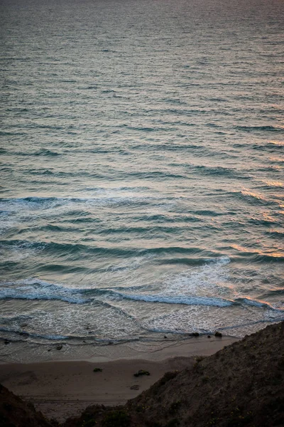 Akdeniz Üzerinde Parlak Günbatımı — Stok fotoğraf