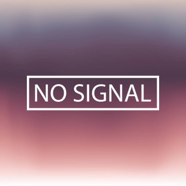 arka plan bulanık, vektör çizim, sinyal yok