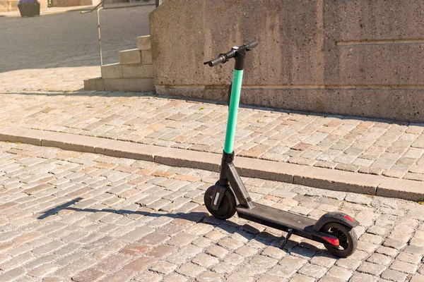 Electric Scooter Sidewalk — Stock Photo, Image