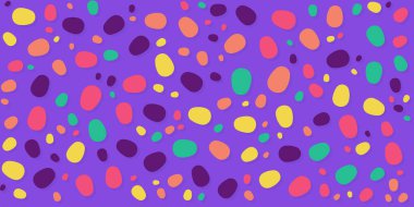 Renkli taşların kusursuz arkaplan deseni. Geometrik daire pankart şablonu. Doku