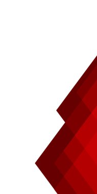 Soyut geometrik arkaplan. Üçgen desen kırmızı rengi şekillendirir. İş ve sunum