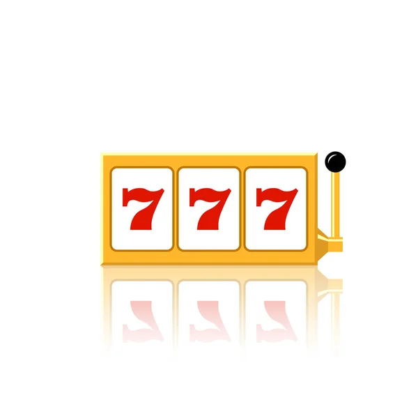 Slot Reels Icon Vector Illustration — Stock Vector