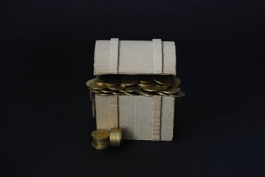 Korsan göğüs ve para para