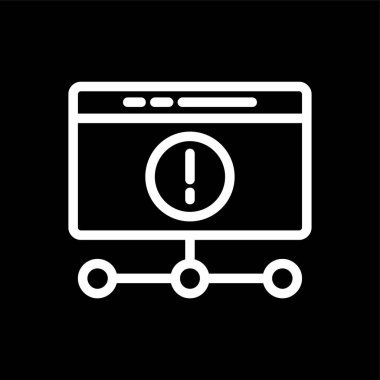 Denide simgesine erişim, vektör illüstrasyonu basit tasarım