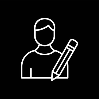 Yazıcı simgesi, vektör illüstrasyonu basit tasarım