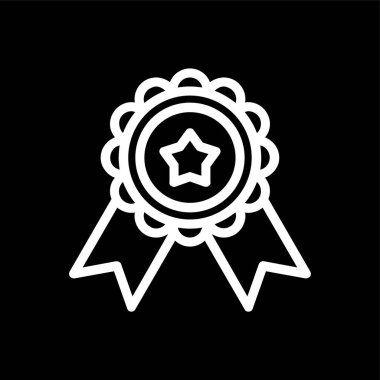 ödül simgesi, vektör illüstrasyonu basit tasarım