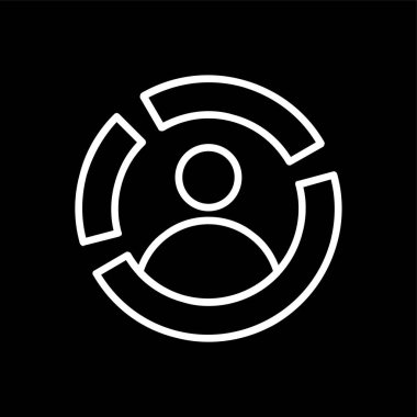 Yetenek Simgesi, vektör illüstrasyonu basit tasarım