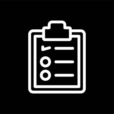 Pano simgesi, vektör illüstrasyonu basit tasarım