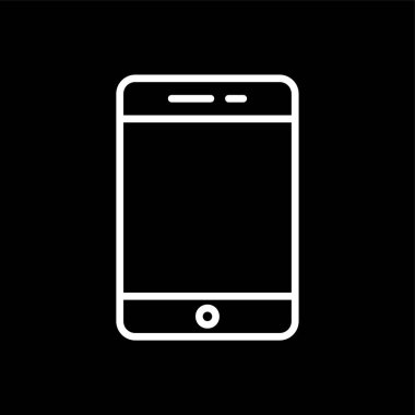 Elektronik simge, vektör illüstrasyonu basit tasarım