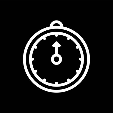 pusula simgesi, vektör illüstrasyonu basit tasarım