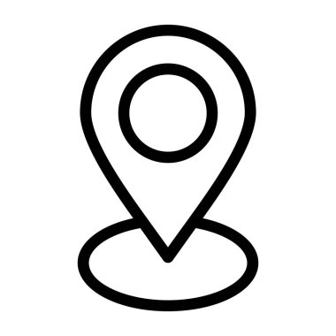 Yer tutucu simgesi, vektör illüstrasyonu basit tasarım