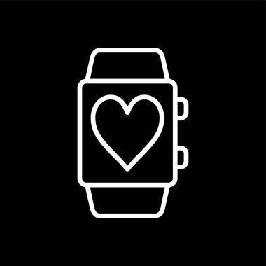 Akıllı Ev simgesi, vektör illüstrasyonu basit tasarım