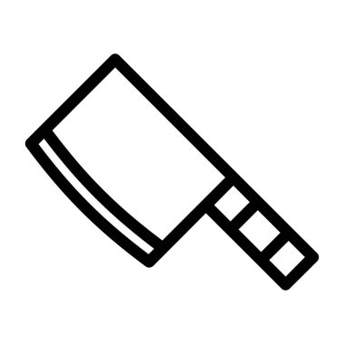 bıçak simgesi, vektör illüstrasyonu basit tasarım