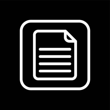 dosya simgesi, vektör illüstrasyonu basit tasarım