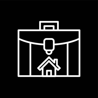 Görev simgesi, vektör illüstrasyonu basit tasarım