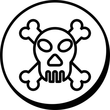 tehlike simgesi, vektör illüstrasyonu basit tasarım