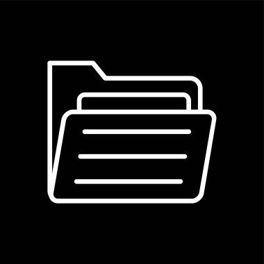 dizin simgesi, vektör illüstrasyonu basit tasarım