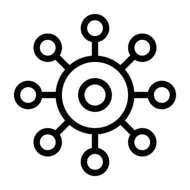 paylaşım simgesi, vektör illüstrasyonu basit tasarım