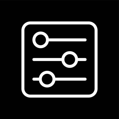 Kaydırma simgesi, vektör illüstrasyonu basit tasarım