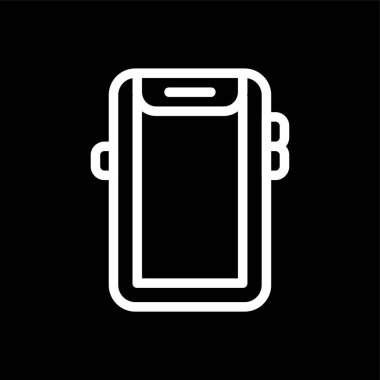 mobil simge, vektör illüstrasyonu basit tasarım