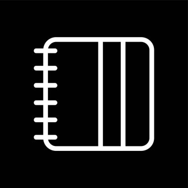 albüm simgesi, vektör illüstrasyonu basit tasarım