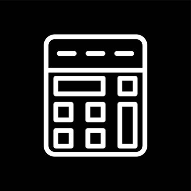 Calculator  icon, vector illustration simple design